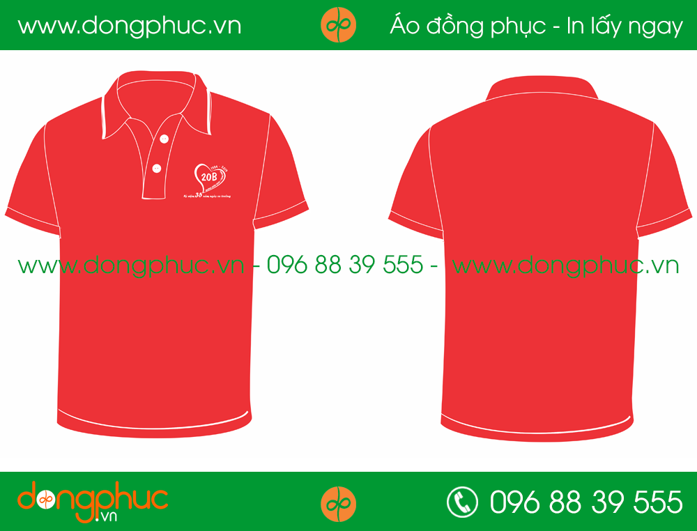 Áo phông đồng phục Lớp 20B